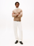 Beige Classics Cable Knit Relaxed Fit Jumper  Men