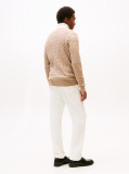 Beige Classics Cable Knit Relaxed Fit Jumper  Men