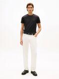 Black Flag Embroidery Interlock Slim Fit T-Shirt  Men