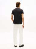 Black Flag Embroidery Interlock Slim Fit T-Shirt  Men