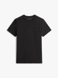 Black Flag Embroidery Interlock Slim Fit T-Shirt  Men