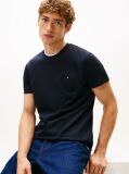 Blue Flag Embroidery Interlock Slim Fit T-Shirt  Men