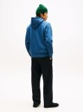 Blue Script Logo Hoodie  Men
