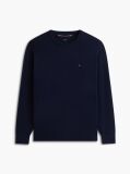Blue Plus Heathered Knit Regular Fit Jumper  Men