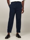 Blue Crest Cropped Adjustable Cuff Chinos  Men