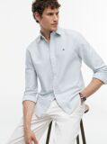 Blue Heritage Stripe Regular Fit Oxford Shirt  Men