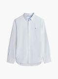 Blue Heritage Stripe Regular Fit Oxford Shirt  Men