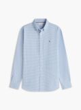 Blue Gingham Regular Fit Oxford Shirt  Men