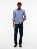 Blue Gingham Regular Fit Oxford Shirt  Men