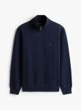 Μπλε Φούτερ Fleece Με Φερμουάρ  Άνδρες