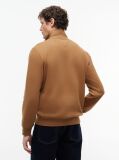 Καφέ Φούτερ Fleece Με Φερμουάρ  Άνδρες