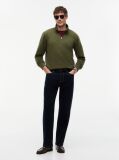 Πράσινο Φούτερ Fleece Με Φερμουάρ  Άνδρες