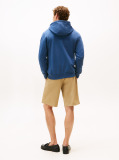 Blue Flag Embroidery Terry Hoody  Men