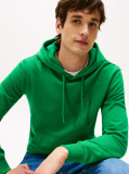 Green Flag Embroidery Terry Hoody  Men
