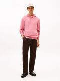 Pink Flag Embroidery Terry Hoody  Men