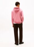 Pink Flag Embroidery Terry Hoody  Men