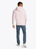 Ροζ Hoody Από Βαμβακερό Terry Με Κεντητό Σημαιάκι  Άνδρες