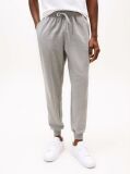 Grey Terry Cuffed Leg Joggers  Men