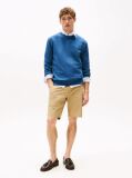 Blue Terry Crew Neck Sweatshirt  Men