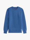 Blue Terry Crew Neck Sweatshirt  Men