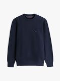 Blue Terry Crew Neck Sweatshirt  Men