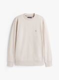 Beige Terry Crew Neck Sweatshirt  Men