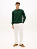 Green Terry Crew Neck Sweatshirt  Men