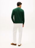 Green Terry Crew Neck Sweatshirt  Men