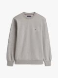 Grey Terry Crew Neck Sweatshirt  Men