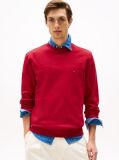 Red Terry Crew Neck Sweatshirt  Men