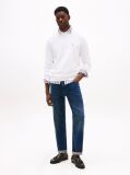 White Terry Crew Neck Sweatshirt  Men