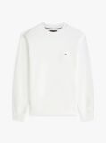 White Terry Crew Neck Sweatshirt  Men