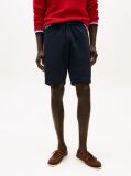 Blue Flag Embroidery Sweat Bermuda Shorts  Men
