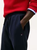 Blue Flag Embroidery Sweat Bermuda Shorts  Men