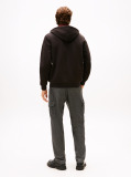 Black Essential Intechno Zip Sweatshirt  Men