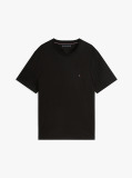 Black Flag Embroidery Crew Neck T-Shirt  Men
