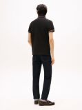 Black Tiped Slim Fit Polo Shirt  Men