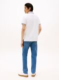 White Tiped Slim Fit Polo Shirt  Men
