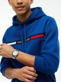 Μπλε Hoody Με Λογότυπο  Άνδρες