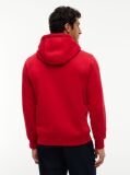 Red Logo Drawstring Hoody  Men