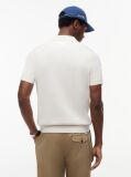 Beige Regular Fit Knit Polo Shirt  Men