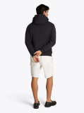 Black Contrast TH Monogram Embroidery Hoody  Men