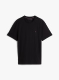 Μαύρο Interlock Πλεκτό T-Shirt  Άνδρες