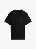Μαύρο Interlock Πλεκτό T-Shirt  Άνδρες