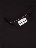 Μαύρο Interlock Πλεκτό T-Shirt  Άνδρες