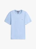 Μπλε Interlock Πλεκτό T-Shirt  Άνδρες