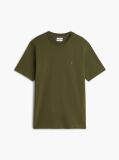 Πράσινο Interlock Πλεκτό T-Shirt  Άνδρες