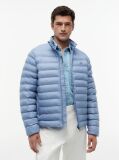 Blue Packable Recycled Jacket  Men
