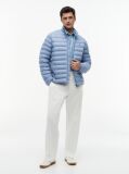 Blue Packable Recycled Jacket  Men