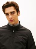 Black Relaxed Harrington Jacket  Men